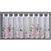 Gardinia Sehlbach Tenda bistrot in voile Dolly all-over a motivi floreali, Bianco, 135 x 45 cm, A motivi floreali, Traslucida, Montaggio semplice, Certificato Oeko-Tex