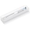 Linkidea portaspazzolino in acrilico con foro di drenaggio, organizer da cassetto per bagno con pietra di diatomite ad asciugatura rapida, compatibile con Colgate Extra Clean e Oral-B CrossAction