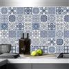 AREDE 32 Pz Adesivi per Piastrelle Bagno e Cucina 10 x 10 cm Autoadesivo Decorazione Adesivo murale in PVC Impermeabile Adesivi Parete mattonelle mosaico stile / T1005
