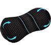 Zhufas Cuscino Lombare, Cuscino Lombare Auto, Cuscino Schiena Sedia Ufficio, Supporto Lombare Letto, Cuscino di Supporto Lombare, per Auto, Sedia Ufficio, Divano, Supporto Lombare Letto.(nero)