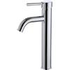 MAMMOLITI Marco Mammoliti | Miscelatore Lavabo Bagno Monocomando Luvola 35 Cromo in Ottone con Piletta Click Clack, Altezza Bocca 170mm, 31x17x5cm