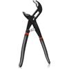 CCLIFE Pinza Pappagallo 300 mm in Acciaio Cr-V con Regolazione a Cricchetto Chiave Pappagallo Pinze Regolabili per Tubi e Dadi
