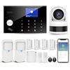 TUGARD System di Allarme per la Sicurezza Domestica con Fotocamera, Kit Allarme Casa WiFi+GSM con Avviso APP Telefono, Sensore Porta/Finestra, Telecomando per Casa, Appartamento(13 Pezzi)
