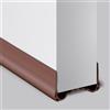 Flintronic Guarnizione per Porta, Paraspifferi Sottoporta per Porta, Può Essere Tagliato Liberamente, per Evitare Entrata dell'Aria Fredda, Rumore, Polvere(5cm*100CM Marrone)