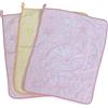 Tex family SET 3 ASCIUGAMANI ASILO bambino COCCOLE cm. 40x50 in Puro cotone - 3 PEZZI BAMBINA FEMMINA