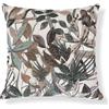Bassetti Cuscino Arredo Art. Gibilterra 45x45 cm - Cotone Panama 100%, Imbottito, con Cerniera a Scomparsa - Made in Italy (Beige)