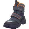 Superfit Snow Max Warm Gefütterte Gore-Tex, Stivali da Neve, Blu Arancione 8020, 33 EU Larga
