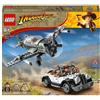 LEGO Indiana Jones 77012 L'Inseguimento dell'Aereo a Elica, Modello Ae