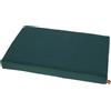 Kerbl Pet Materasso in Memory Foam Oliver, per Cani con Problemi articolari, Ortopedico, Rivestimento Lavabile, Made in Italy, Verde Inglese, 80 x 50 x 8 cm