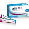 Plas Pharma® Fibra - Integratore, 20 Stick Gel da 15 ml | Per Stitichezza e Gonfiore Addominale, Transito Intestinale e Flora Batterica, Fibre Naturali Prebiotiche, Senza Acqua