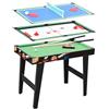 Generico Tavolo da Biliardo in Legno per Bambini Gioco Hockey Tavolo da Ping Pong 3 in 1 Multi Sport Hockey ad Aria Biliardino Carambola Set Completo Tavolo da Gioco Ping Pong Air Hockey Biliardo cm 92x5xh69