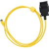 Annlpoy 1pcs Cavo enet obd2, Cavo interfaccia ethernet obd2 da 2 m,Interfaccia di Codifica e Programmazione, Compatibile con BMW ICOM ISTA+, Bootmod3, BimmerCode per Serie F, G, 1, 3, 5, 6, 7, GT, X