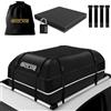 GADLANE Borsa da Tetto per Auto - 425L Box da Tetto Impermeabile per Auto con/senza Portapacchi, con Tappetino Antiscivolo, 4 Cinghie Robuste, Lucchetto a Combinazione, Borsa Portaoggetti (Nero)