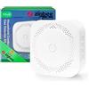 NOUS Rilevatore di gas ZigBee NOUS E9 per Gas Infiammabili, Avviso Acustico 85 dB, Controllo tramite App e Voce, Compatibile con Alexa, Google Assistant, Home Assistant, Tuya, Richiesto Hub ZigBee