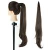 IMISSU Estensione coda di cavallo lunga Coda di cavallo Accessorio per posticci per capelli flessibile Capelli graziosi sulla festa (Marrone)