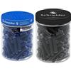 Schneider P006803 Flacone da 100 Cartucce & Inchiostro Cartuccia Contenitore 100-Pezzo Set, Nero