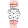 OIDEA Orologio Uomo Elastico Polso: Analogico al Quarzo Numeri Arabi per Una Facile Lettura Cinturino Corda intrecciata Calendario - 24 Ore Orologio Medico Lavoro Unisex Colore 3