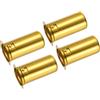 QUARKZMAN 9 Pin Presa A Valvola In Ceramica Con Scudo In Alluminio Da 53mm Per Valvole 12AX7 12AU7 ECC83 ECC82, Confezione Gialla Da 4