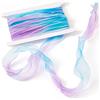 Spritewelry Nastro in organza iridescente, 10 m, larghezza 55 mm, per fai da te, artigianato, bouquet, matrimoni, feste, decorazioni, confezioni regalo, fiocchi