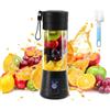 mizikuu Mini Frullatore Portatile Elettrico, 380ml Mixer Smoothie Maker 6 Lame Bicchiere Miscelazione USB con Spazzola per Pulizia Tazza per Succo Multifunzione Ricaricabile Estrattore Frutta Verdura
