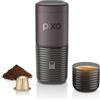 WACACO Macchina caffè Elettrica & Portatile, Riscaldamento rapido, Batteria da 3 * 3000 mAh Fino a 5 tazze, Per caffè macinato e capsule *Nespresso®*, Touchscreen