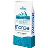 Generico Monge All Breeds Cane Adult Hypo Salmone e Tonno 12kg, alimento completo per cani adulti di tutte le taglie, gusto SALMONE e TONNO 12kg.
