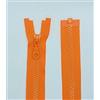 LIL Li YKK, Chiusura lampo con denti in plastica n. 5, misura media, divisibile, 006 giallo-arancio, 78 cm
