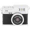 ASHATA Mini Fotocamera del Portachiavi, Fotocamera retrò FHD 1080p con Luce Flash con Collana a Catena, Videocamera per Piccole Fotocamere Vintage per la Registrazione degli Studi di (BLACK)