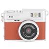 ASHATA Mini Fotocamera del Portachiavi, Fotocamera retrò FHD 1080p con Luce Flash con Collana a Catena, Videocamera per Piccole Fotocamere Vintage per la Registrazione degli Studi di (BROWN)