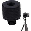 Generic Adattatore filettato per treppiede, connettore di conversione da 1/4 a M6, vite di montaggio compatta, dado di fissaggio leggero per monopiedi, stabilizzatori, impianti LED, action cam, bracci da
