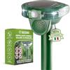 ISOTRONIC Repellente solare per animali domestici per respingere gatti, cani, volpi e procioni - Spaventapatici per gatti da giardino - Spaventapi per cani con raggio d'azione di 40 m² (1 pezzo)