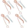 Signstek - Set di 4 trappole per talpe, Trappola per Ratti