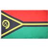 AZ FLAG - Bandiera Vanuatu - 150 x 90 cm - Poliestere leggero - Bandiera Vanuatese con occhielli metallici incorporati - 80 g