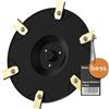 BEOS Tuning per rasaerba Robot Premium - Disco Lama per 6X Lame - Segway Navimow Serie H - Disco Lama Rinforzato in Fibra di Vetro - Piatto Rotante Compatibile con Serie H500 | H800 | H1500 | H3000