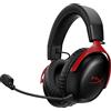 HYPERX CLOUD III S CUFFIE GAMING, Rosso