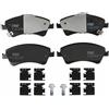 TRW GDB3479 Pastiglie Freno Set di 4 para Toyota Auris Familiare (_E18_) 2013-2018 Assale Anteriore e Altri Veicoli