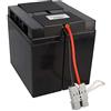 Q-Batteries Batteria di ricambio per APC-Back-UPS RBC7 - modulo batteria pronto per la sostituzione.