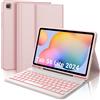 JADEMALL Custodia Tastiera per Samsung Tab S6 Lite 10.4 2024/2022/2020, Italiano QWERTY Tastiera Bluetooth Magnetica Staccabile per Samsung Tab S6 Lite 10.4 2024/2022, Rosa