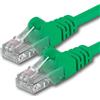1aTTack.de 7684508 1x 15m Green Cavo di rete Cat6 Cat 6 Ethernet LAN 1000 Mbit/s RJ45