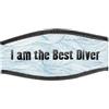 Best Divers, Cinturino Maschera in Neoprene, Chiusura a Strappo, Best Divers