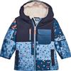 first instinct by killtec Bambini Giacca da sci/giacca funzionale con cappuccio e paraneve FISW 43 MNS SKI JCKT, dunkelnavy, 122/128, 43391-000
