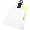 Cressi Writing Slate 150x127mm S - Lavagna da Polso per Comunicare in Immersione Sub, Bianco/Nero, 150x127mm, Unisex
