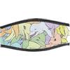 Best Divers, Cinturino Maschera in Neoprene, Chiusura a Strappo, 10 delfini
