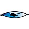 Best Divers, Cinturino Maschera in Neoprene, Terminali a Strappo, balena