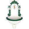 aubaho Nostalgia lavandino Fontana Fontana Fontana a Muro 72 Centimetri Giardino in
