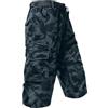 Generisch Pantaloni cargo da uomo a 3/4, lunghi da lavoro, da uomo, con molte tasche, traspiranti, per il tempo libero, leggeri, estivi, casual, tinta unita, mimetico, L