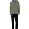Kappa - Tuta, Uomo, Verde, Cotone, Sportivo, Logo Glomeri, Taglia: M