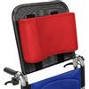 Mybow Poggiatesta per sedia a rotelle Supporto per il collo Imbottitura testa Cuscino portatile e regolabile per 16-20 Accessori per viaggio universale sedie a rotelle per adulti (rosso)