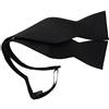 TigerTie - Farfallino papillon 100% Seta da annodare - argento a pois