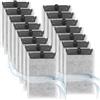 ROSYLEVE 15 Pezzi Adatti per Filtri Tetra Easycrystal 250 & Filterbox 300, Filtri di Ricambio per Reptofilter, Tetra Easycrystal Accessorio per Acquari Dotato di Carbone Attivo e Zeolite